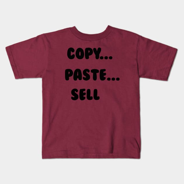 copy Kids T-Shirt by martian